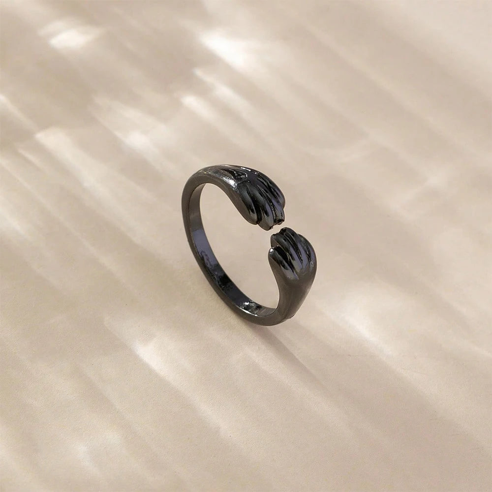 Cat and Puppy Paw Print Ring