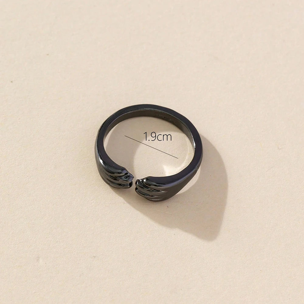 Cat and Puppy Paw Print Ring