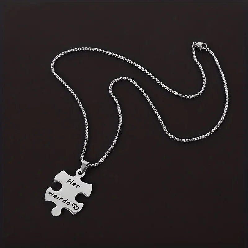 Puzzle Pendant Necklaces