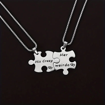 Puzzle Pendant Necklaces