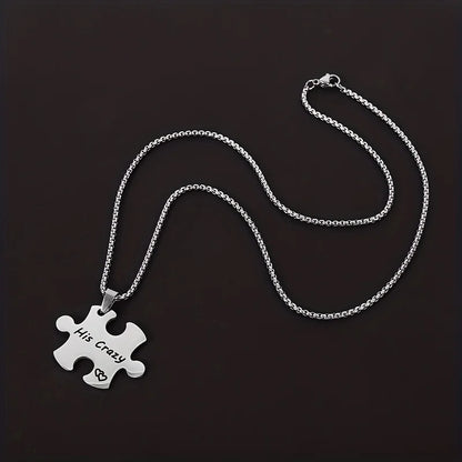 Puzzle Pendant Necklaces