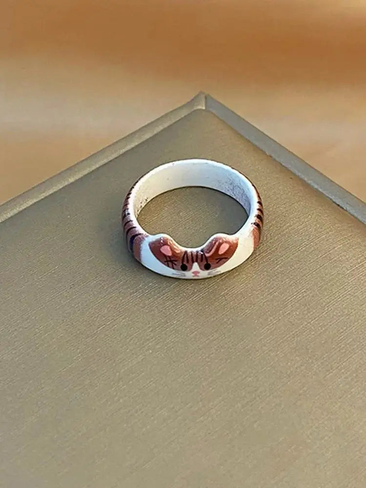 Clay Cat Rings