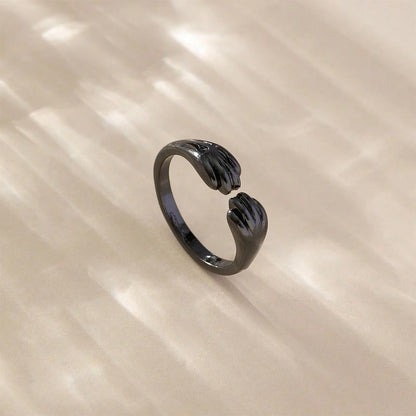 Cat and Puppy Paw Print Ring