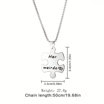 Puzzle Pendant Necklaces