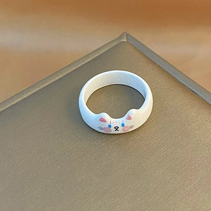 Clay Cat Rings